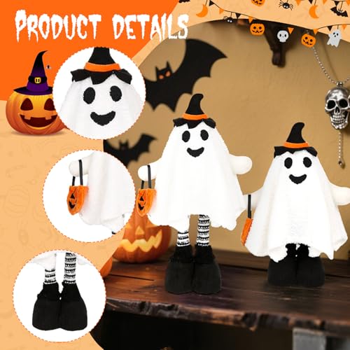 Fantôme d'Halloween télescopique : solution de décoration maison compacte - 5
