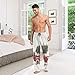 Jucciaco Truck Car Red Christmas Tree Mens Pajama Pants Soft Cozy Comfortable Pajama Bottoms Fashion lounge Pants
