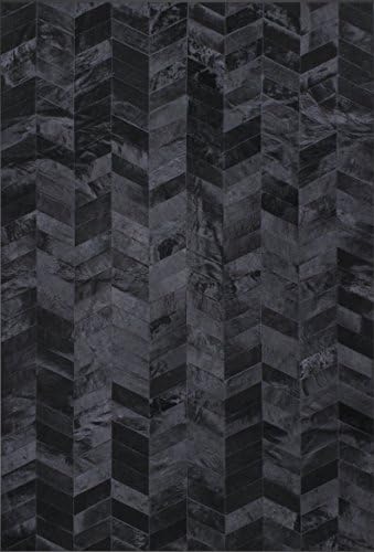 New Cowhide Rug Leather. Animal Skin Patchwork Area Carpet (8 X 10)