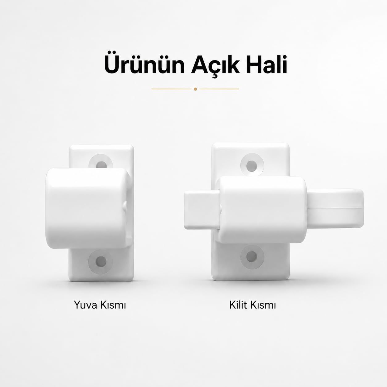 2 ADET Pimapen PVC Pencere Kapı Sineklik Kapama Çarpma Kilit Plastik Pratik Tutucu Aparat