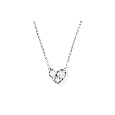 Kendra Scott Heart Letter N Short Pendant Women