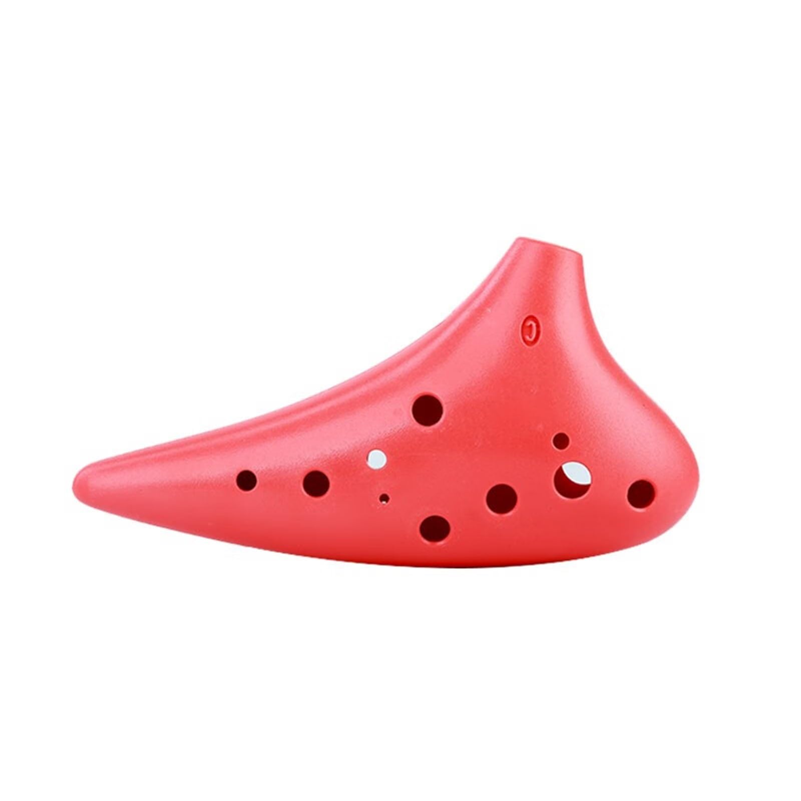 Ocarina Ocarina Chiave Alto C Per Principianti Strumento In Plastica A 12 Fori Rosso