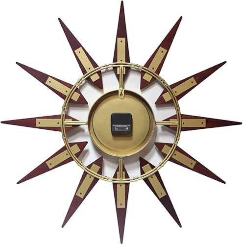 Miniatura 2 de Infinity Instruments LTD. Orion Starburst - Reloj de pared moderno de mediados de siglo, de 30 pulgadas, grande, de mediados de siglo, moderno,