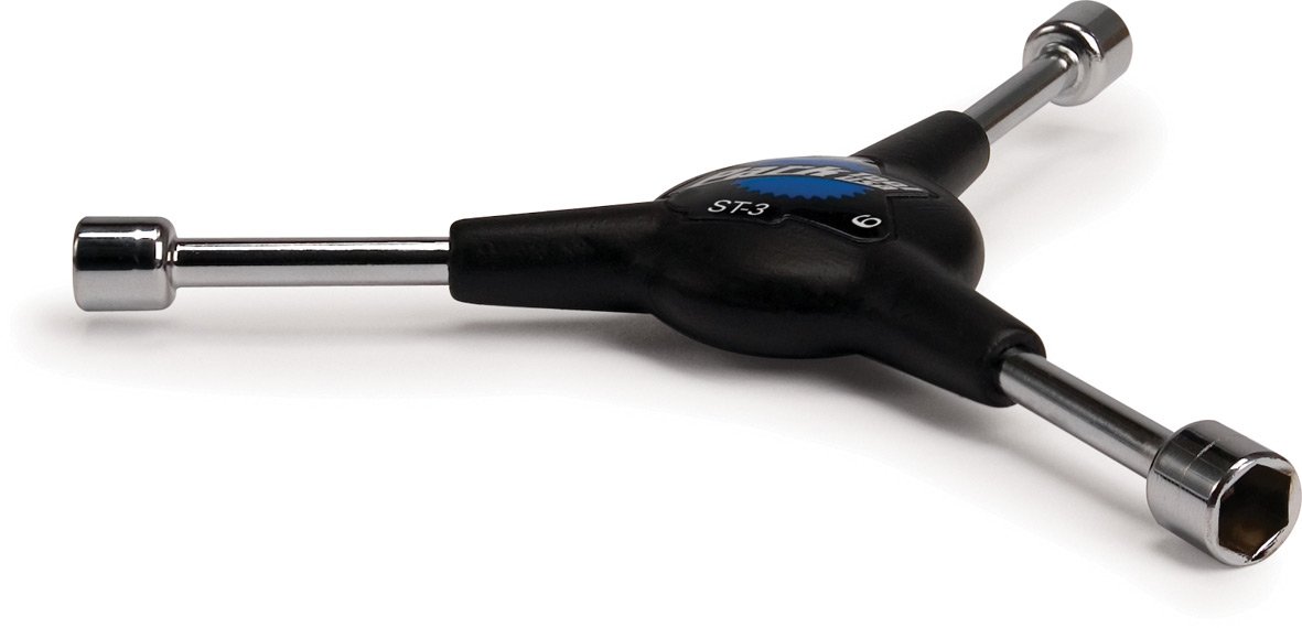 Park Tool ST-3 Three-Way Socket Wrench Tool 8/ 9/ 10 mm, Blue