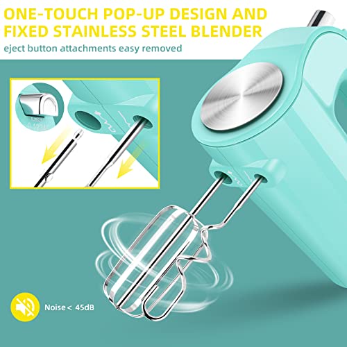 Buy Electric Hand Mixer, Kitchen Handheld Mixer 250W 5 Speed Turbo Egg