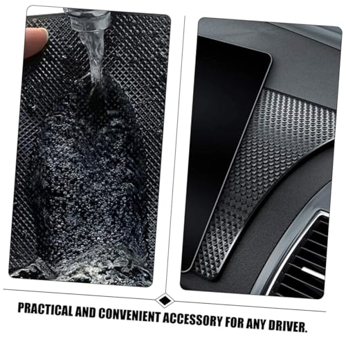 Alfombrillas antideslizantes para salpicadero de coche ideales para guardar objetos 6
