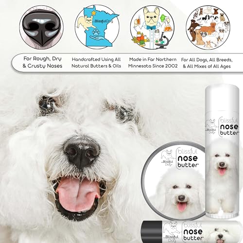 Image of The Blissful Dog Bichon Frise Unscented Nose Butter, 16oz