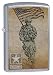 Zippo US Army Soldier with Flag Street Chrome Pocket Lighter