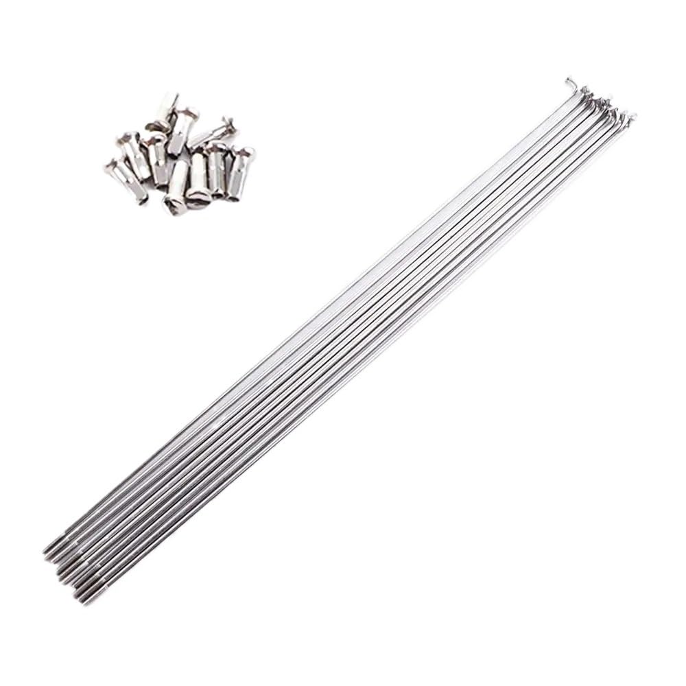 JIASHUNHE Cycling Spokes Bike Stainless Steel Cycle Spokes Bicycle(298MM)