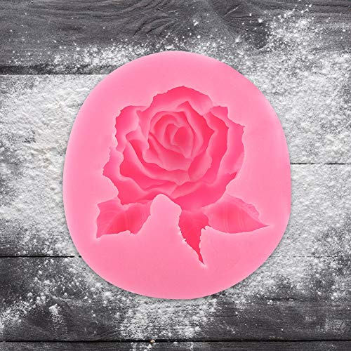 Molde de silicona para pastel con forma de rosa miniatura 2