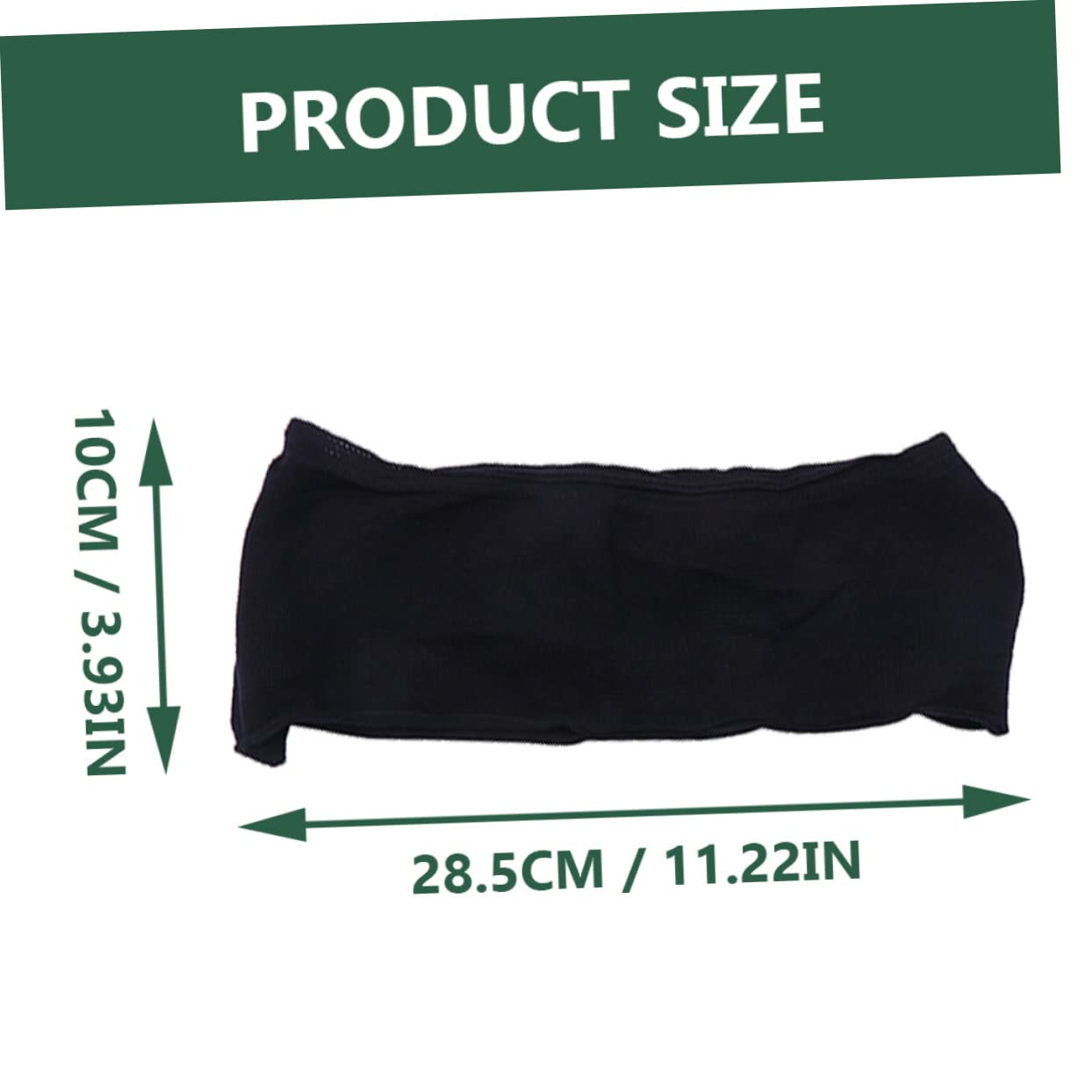 KOMBIUDA Slip Monouso in Cotone Nero 20 Pezzi, Mutandine a Rete Traspiranti per Assistenza Post Parto e Sauna, Comode e Leggere