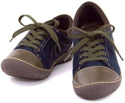 Amazon ウィルソンリー Wilsonlee レディース カジュアルシューズ ぺたんこ 歩きやすい 防水 雨 雪 靴 シューズ 防滑 3e Sa2850 ネイビー カーキ 25 5cm Wilson Lee ウィルソンリー スニーカー