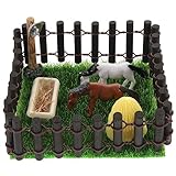 Jouet d'écurie pour chevaux - la fabrication est exquise et le design est exquis, votre les aimera certainement beaucoup.