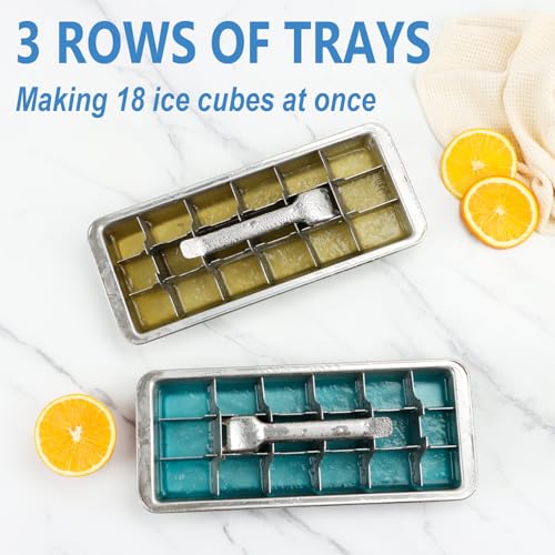 Kaycrown ICETRAYS1013 18/8 Stainless Steel Ice Cube Tray thumb #3