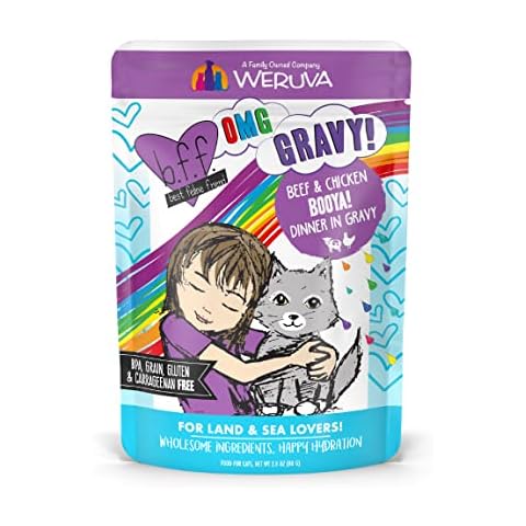 Weruva B.F.F. Omg Beef & Chicken In Gravy Cat Food Cover