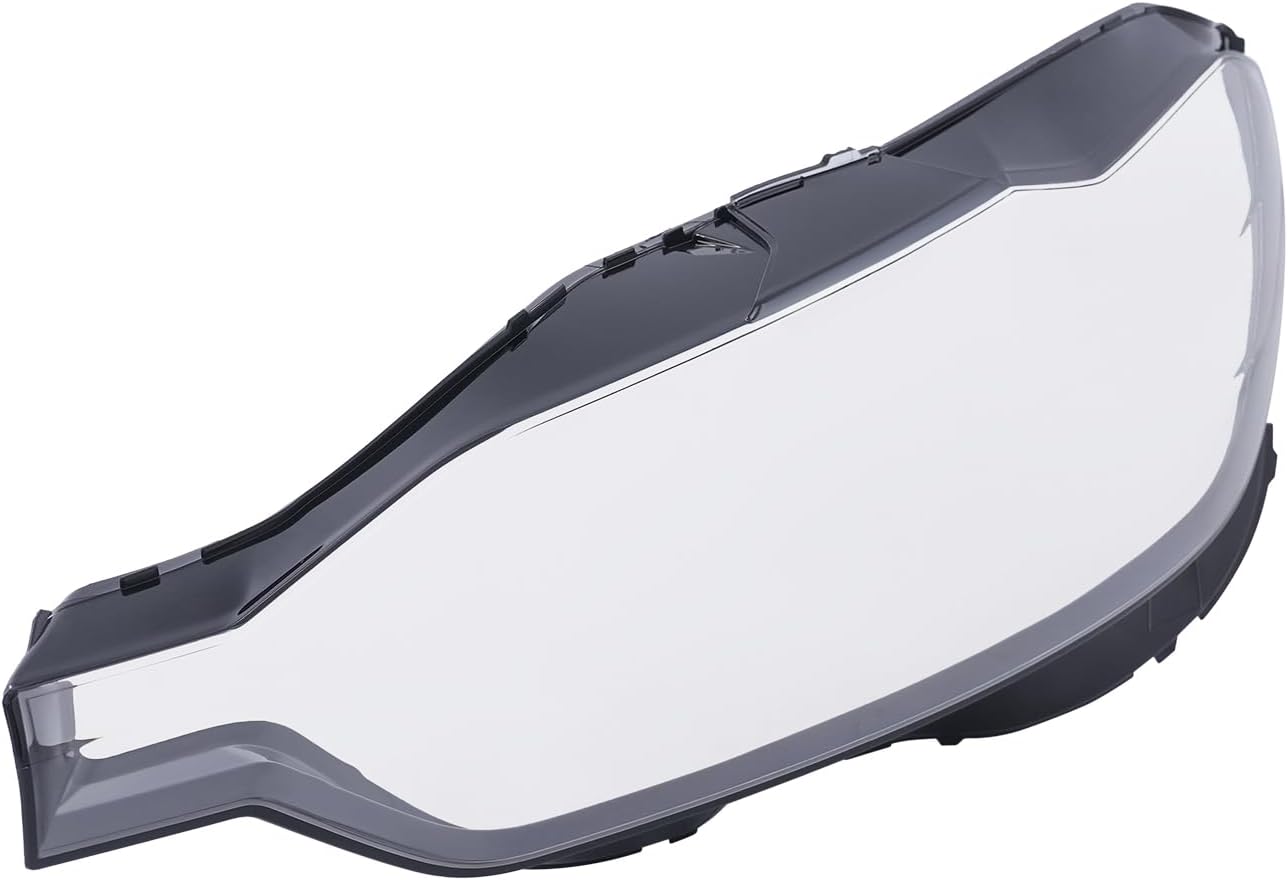 Car Headlight Cover Replacement Compatible with Volvo XC60 2017-2021, 1 Pair Clear Headlamp Lens Cover, Placement on Vehicle: Front, Left and Right