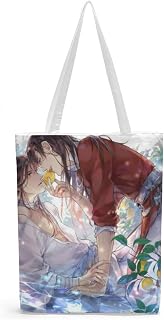 エコバッグ 天官-賜福 てんかん-しふく トートバッグ 手提げ袋 キャンバス 大容量 買い物バック 謝憐 三郎 S