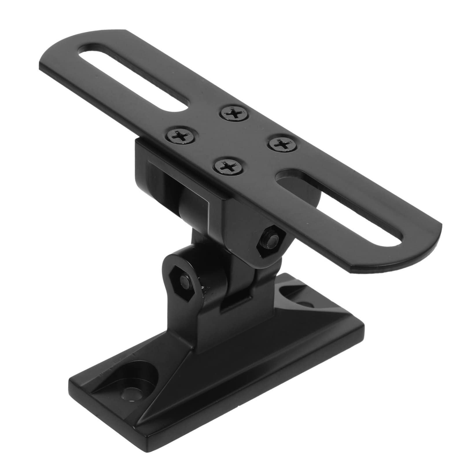 SHINEOFI Soporte de Pared para Altavoz Giratorio Ajustable Diseño Negro para Soporte de Montaje de Pared para Sistemas de Sonido Envolvente Salas de Estar
