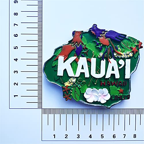 Imán decorativo Kauai Hawaii para refrigerador miniatura 5