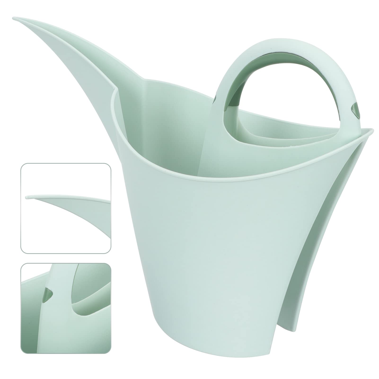 BESPORTBLE Regadera De Plástico para Jardín Diseño Simple para Regar Flores y Suculentas Mango y Duradero