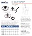 HHIP 3901-5036 ER-40 Collet Chuck, 100 mm Diameter x 42 mm Height