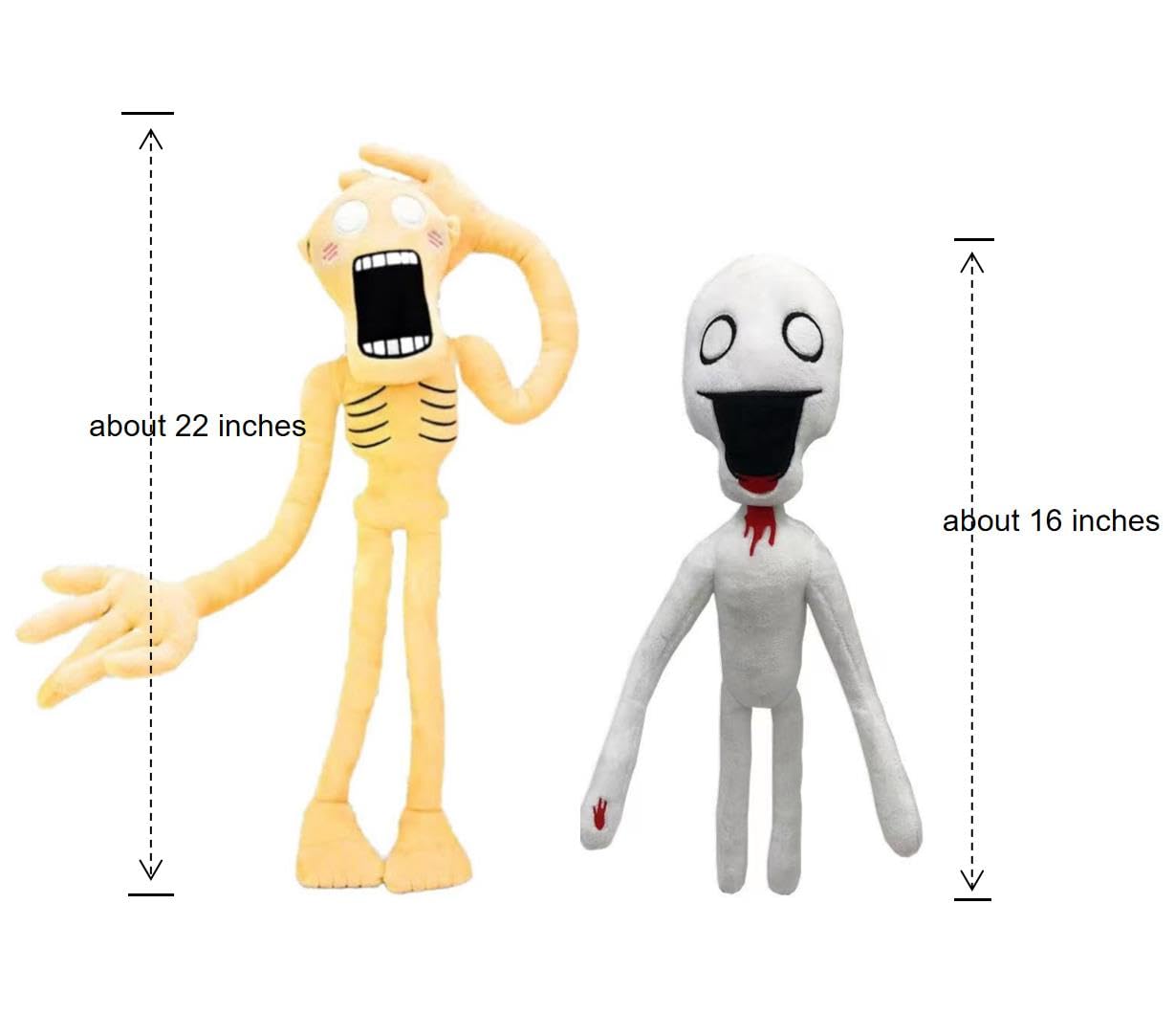 Amazon.com: POPRORE 2 PCS Siren Head and Shy Man Horror Plush