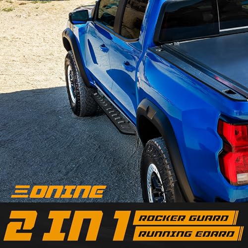 Estribos tubulares 7” negros texturizados para Dodge Ram 1500 miniatura 3