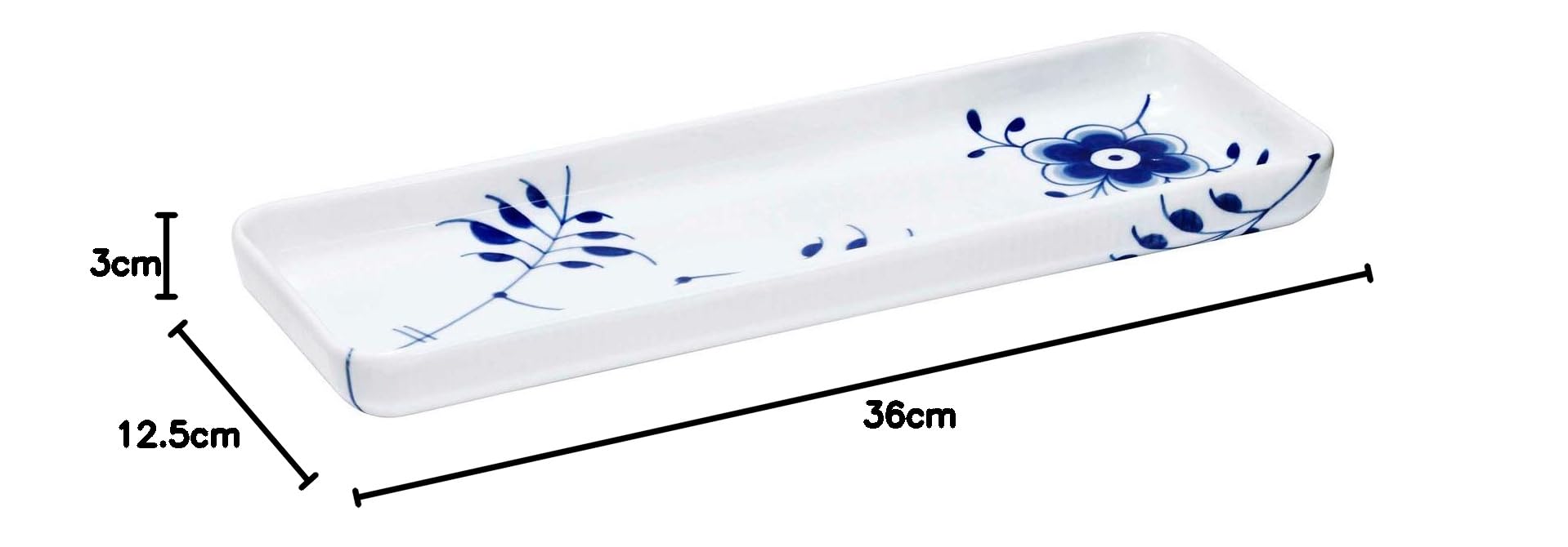 ［新品］ ブルーフルーテッド　メガ　ディッシュ 2025年最新】ブルーフルーテッドメガオーバルディッシュの人気