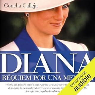 Diseño de la portada del título Diana. R&eacute;quiem por una mentira
