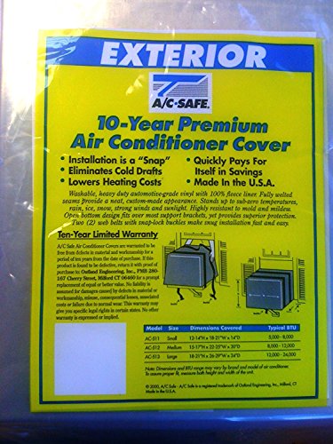 Image of AIR CONDITIONING WINDOW UNIT LARGE EXTERIOR COVER