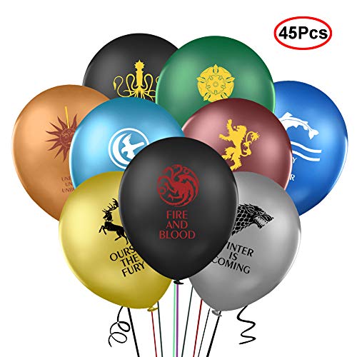 45PCS Game of Thrones balloons - Large 12