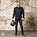 Motorcycle Jackets for Men Nomad USA Ironside Men’s Mesh Motorcycle Jacket (Small, Black)