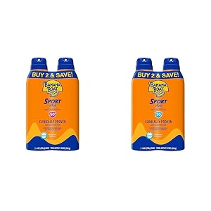 Banana Boat Ultra Sport Reef Friendly Sunscreen Spray Broad Spectrum SPF 50 30 6 Oz Pack of 2