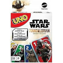 UNO Star Wars The Mandalorian in Storage Tin، Themed Deck & Special Rule، Gift for Kid، Adult & Family Game Nights، Ages 7 Years Old & Up، HJR23