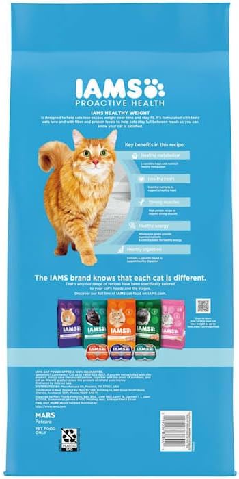 IAMS Proactive Health Healthy Weight Dry Cat Food 115.68 oz