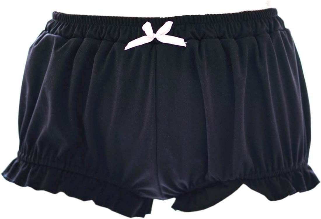 Girls Pumpkin Pants Bloomers Shorts Lolita Maid Security Short Pants for Women Halloween Costume Underwear NK03