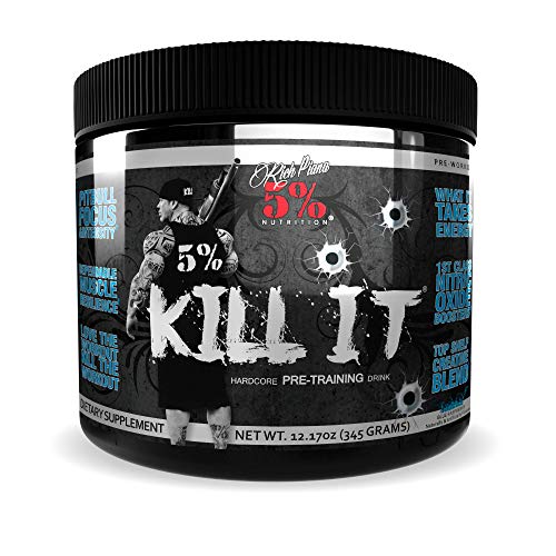 5% Nutrition - Rich Piana Kill It (30 serv) Blue Raspberry er Pack Ohne Pfand, 318 g