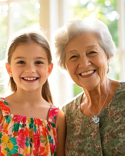 Mother Daughter Necklace/Grandma Granddaughter Necklace, Birthday Gifts for Aunt Niece Auntie Turtle Pendant Necklaces Jewelry Gifts for Women3