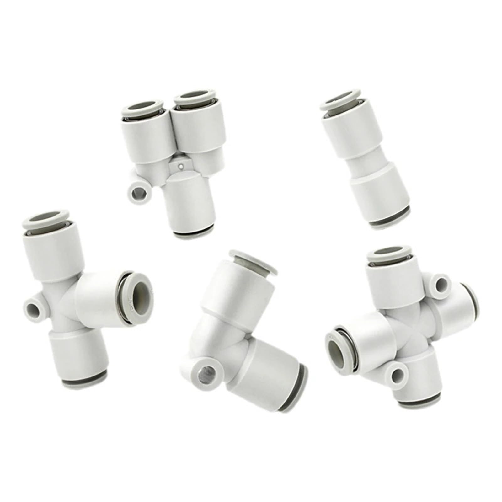 Raccordo pneumatico Connettori per tubi Raccordi per tubi flessibili 1/4 1/2 6 mm 8 mm filettatura per tubo rapido connettore per tubo dell'aria (12-02 (12 mm-1l4), PD)