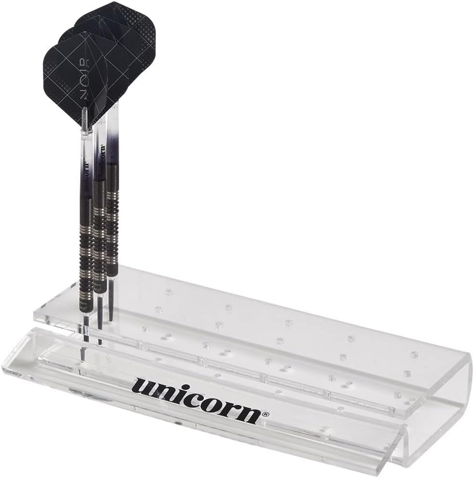 Unicorn Darts Unisex Adult Clear Acrylic Dart Stand - clear, Standard