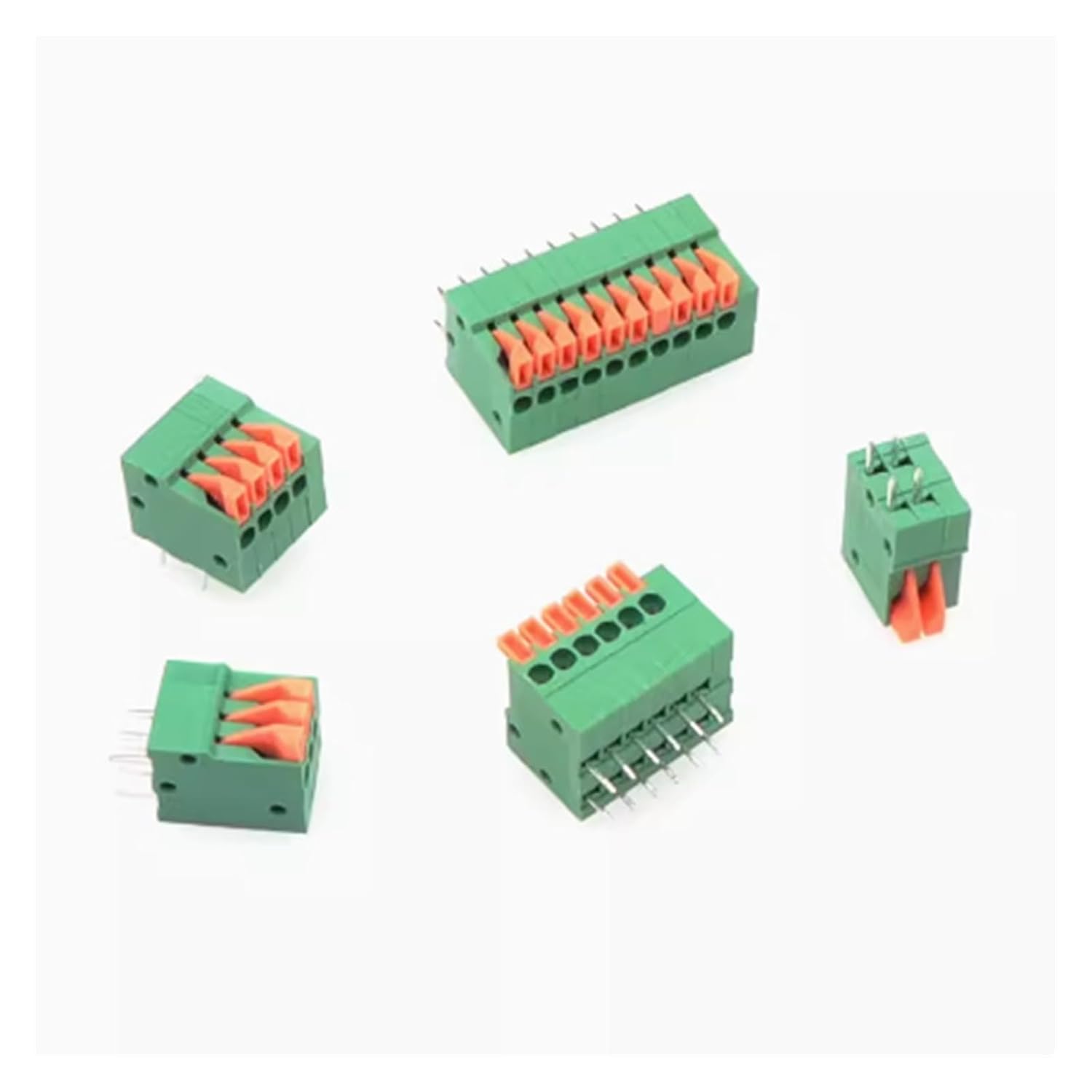 10個 2.54mm ピッチ KF141R ターミナルブロック ライトアングル 10ピン コネクター