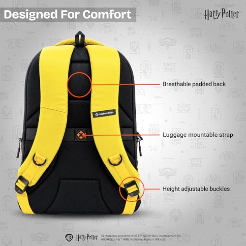 Image of Nasher Miles Harry Potter Backpack | Laptop Backpack | Ideal for Office, College, School & Travel | Men, Women, Boys, Girls