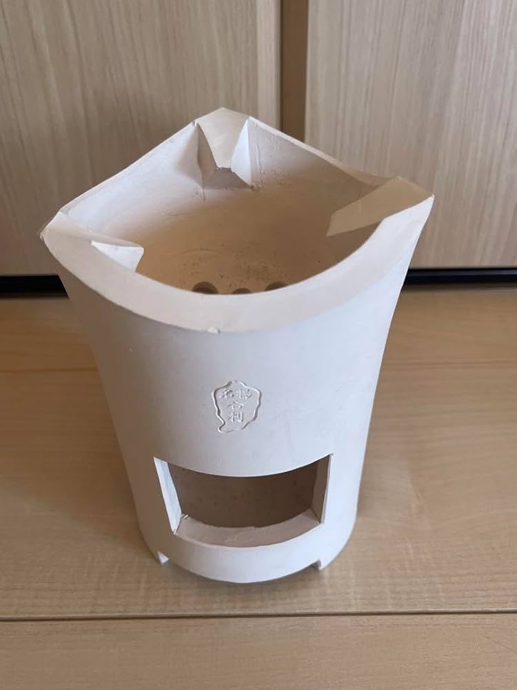 Amazon.co.jp: 白泥涼炉 涼炉台 煎茶道具 春峰 涼炉 : ホーム＆キッチン
