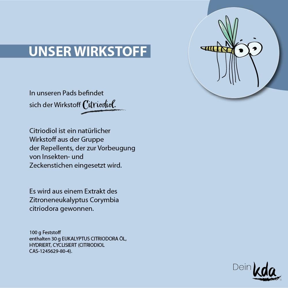 kda Mückenschutzarmband Uni DUO Sparpaket - 2x Uni Duo mit je 2 Armbändern + 4 Nachfüllern + 2x GRATIS MÜCKENSCHUTZSTICKER - Mückenschutz Moskito Insektenschutz Outdoor Wandern Camping Sport Sommer