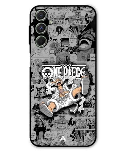 Image of Premium Anime 2 Case for Samsung Galaxy F54 (Glossy Finish) Soft-Touch Metal TPU Back Cover, Shockproof, Designer, Aesthetic Mobile Phone Case