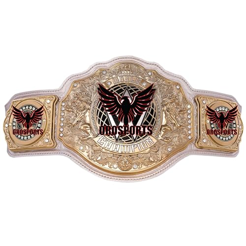 OROSPORTS Championship Belt Wwf Championship Belts Wrestling, Intercontinental Universal Championship Belts (Women World Champion)