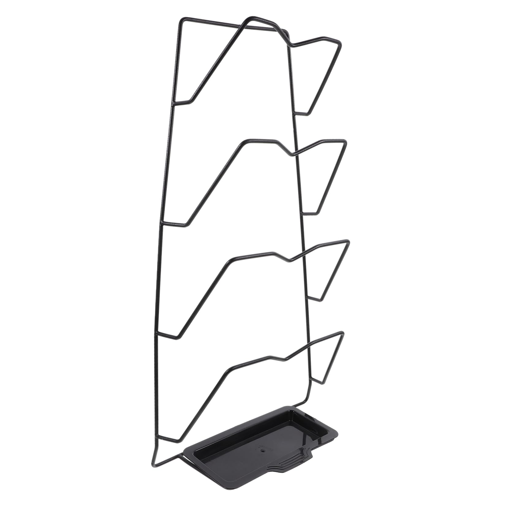 COLLBATH Wandmontierter Deckelhalter aus Eisen und Silikon, 1 Satz