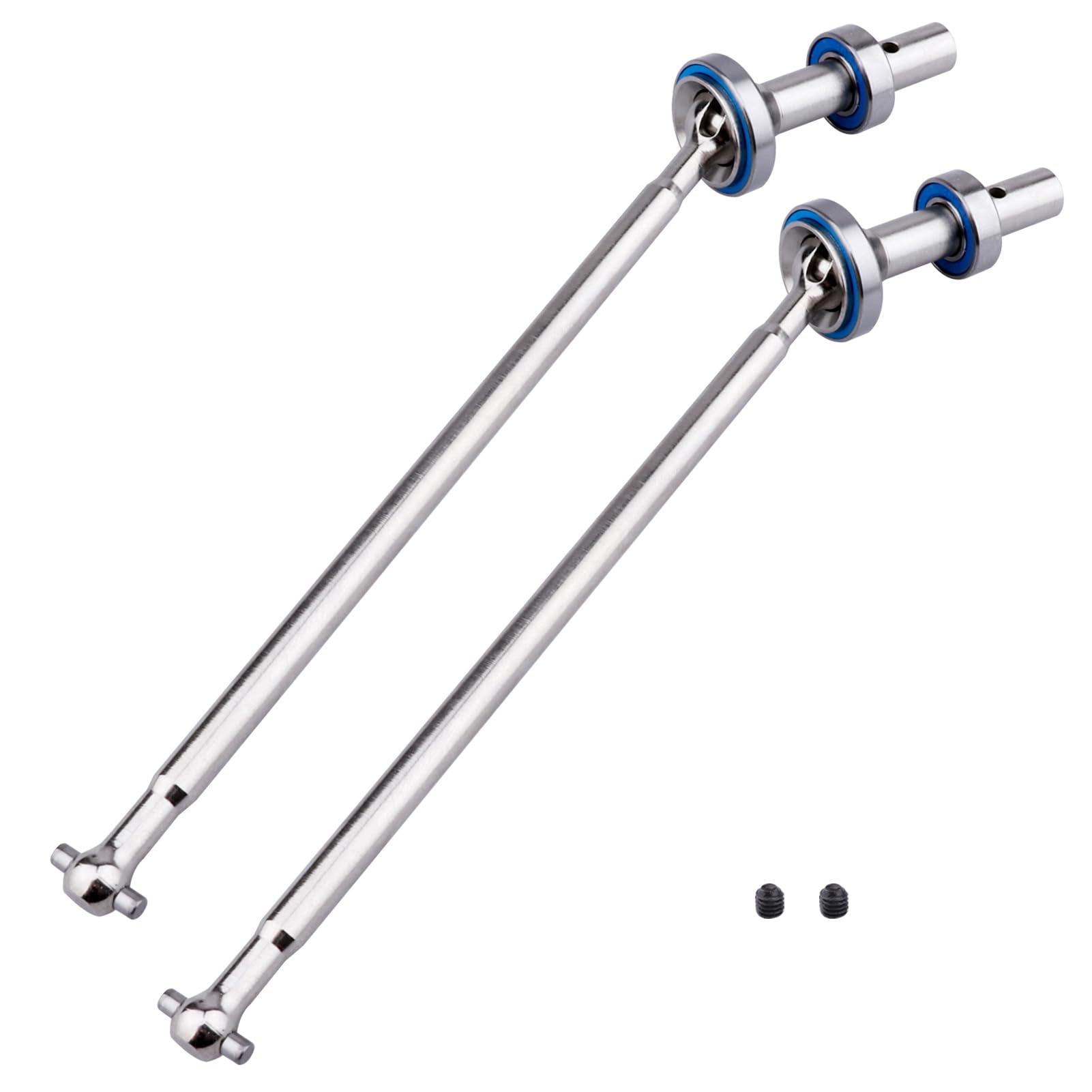 HobbyPark Steel Driveshafts for Arrma Notorious, Talion, Outcast 6S Upgrades (Rear CVD)