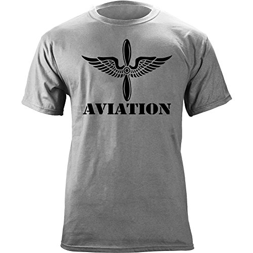 USAMM Army Aviation Branch Insignia Winged Propeller Veteran Graphic T-Shirt
