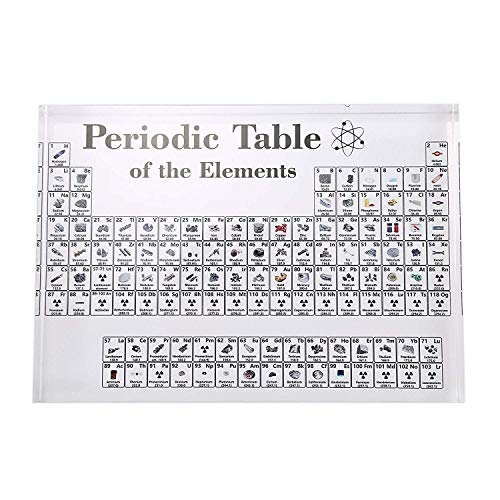 Acrylic Periodic Table Display with Real elementss Kids Teaching School Day Birthday Gifts Chemical Elements Display - Image 6